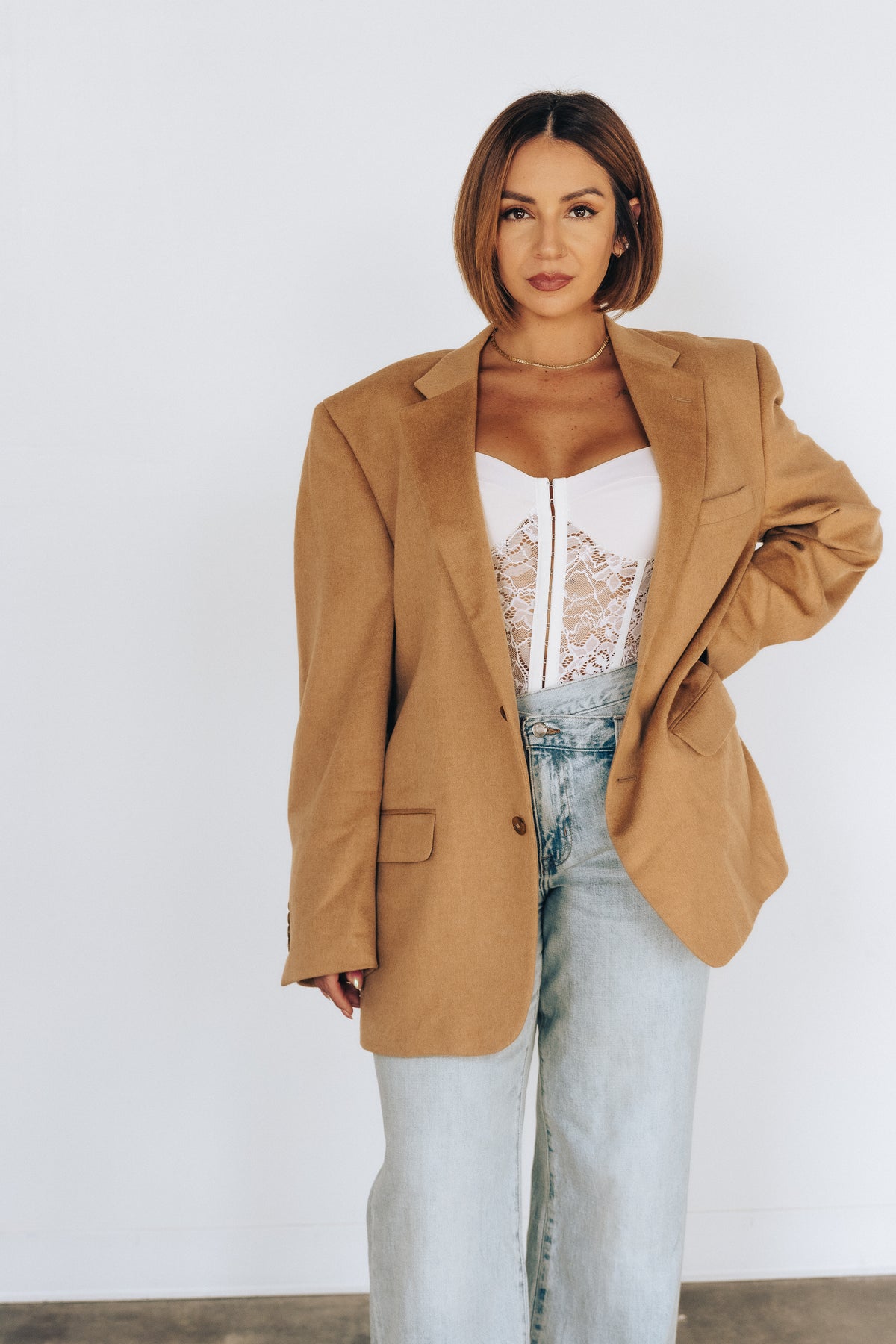 CAMEL BLAZER