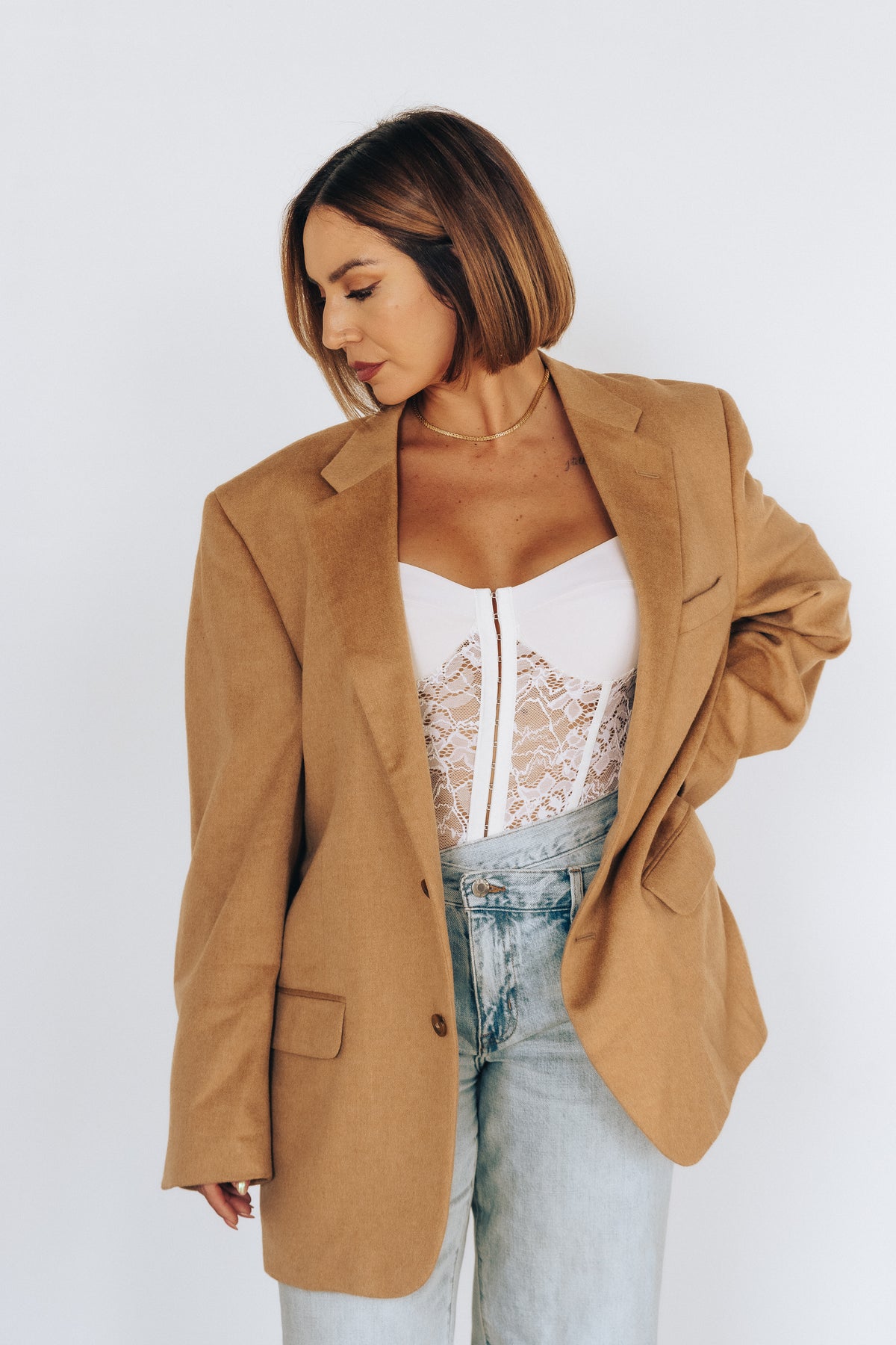 CAMEL BLAZER