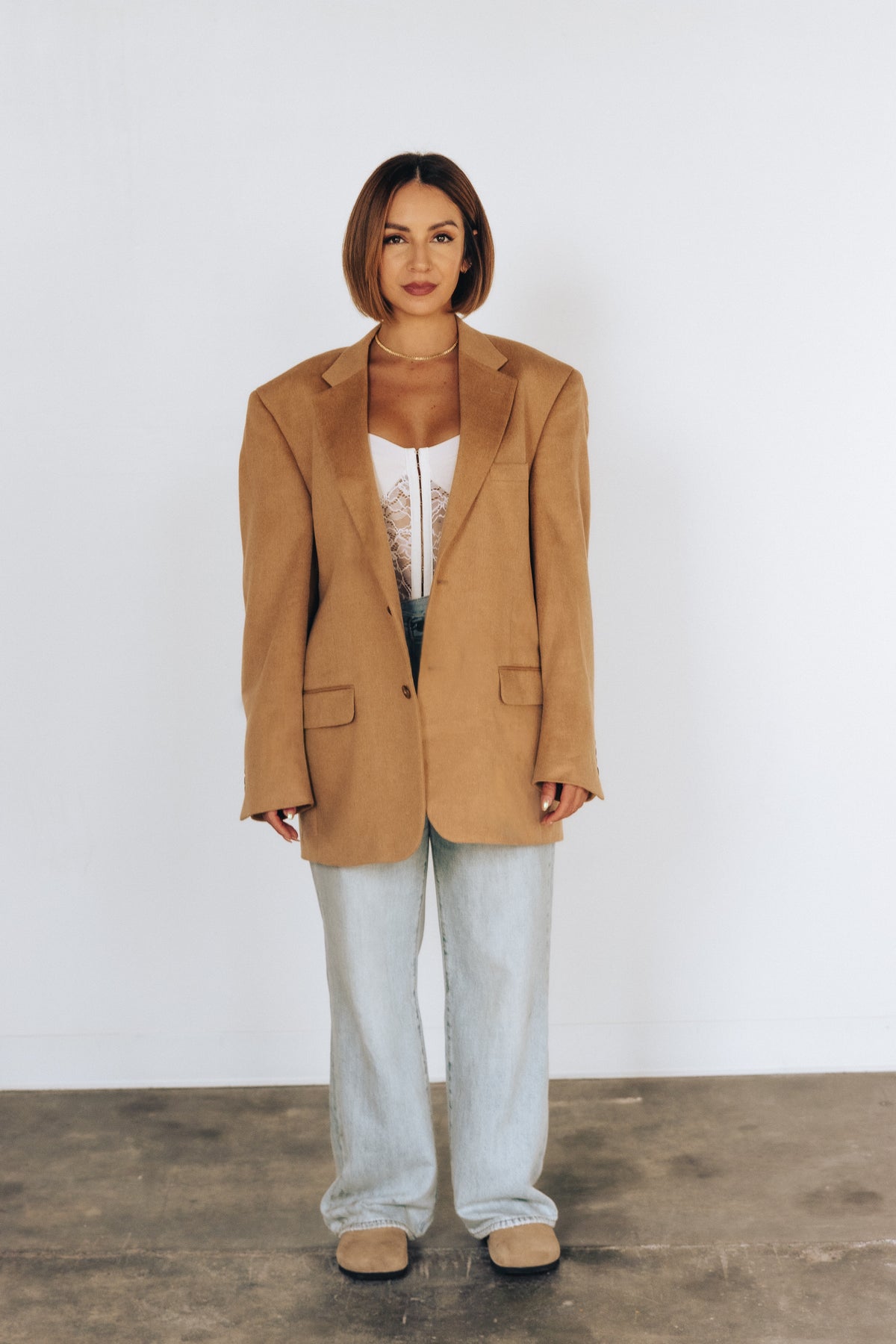 CAMEL BLAZER